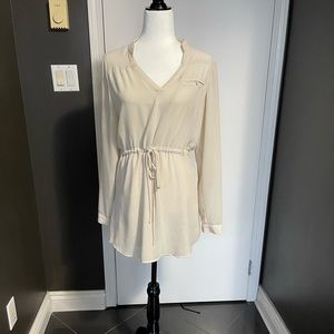 Naked zebra cream dress